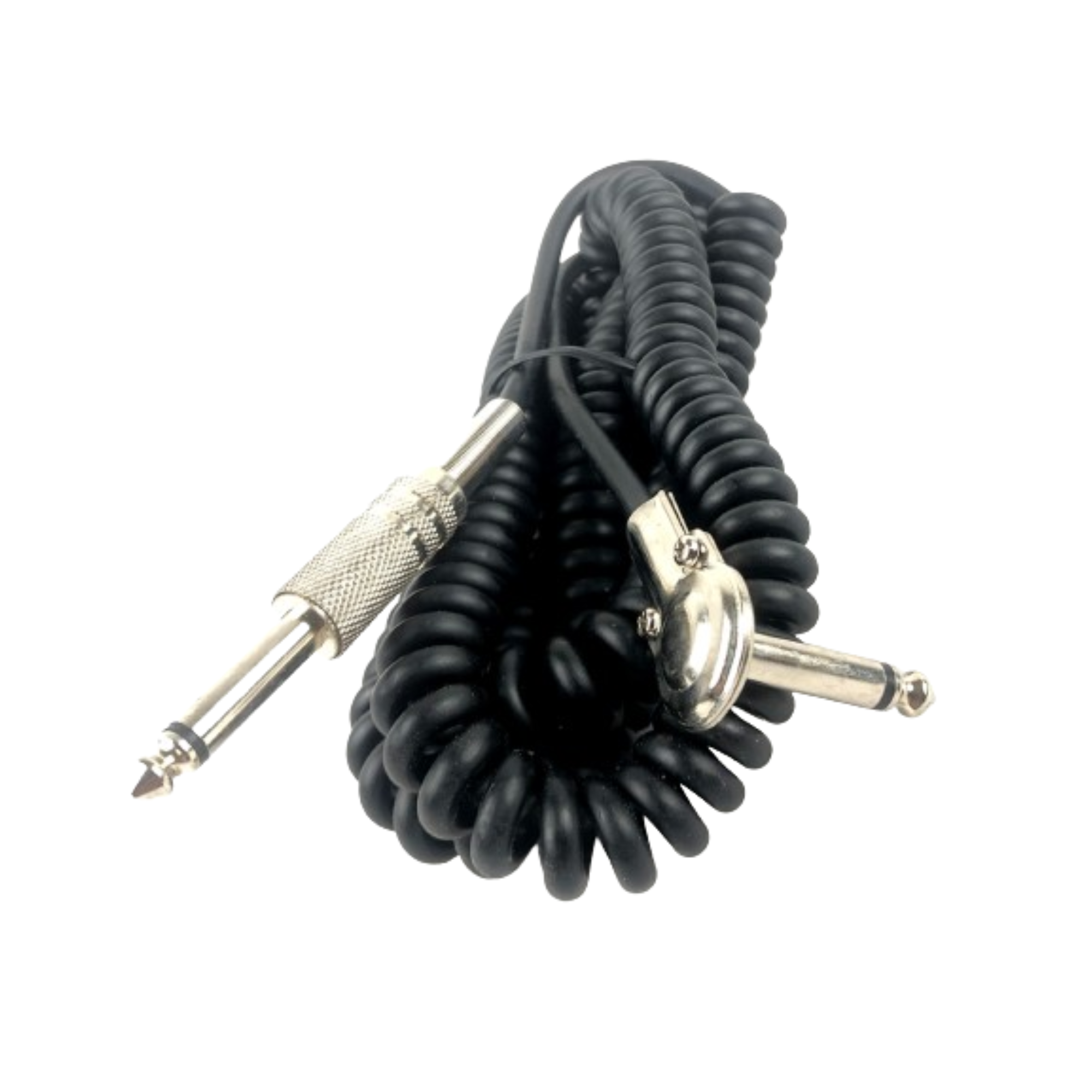 Lazer Music LG-51C Coil Instrument Cable (Straight to Right Angle 20 ft.)